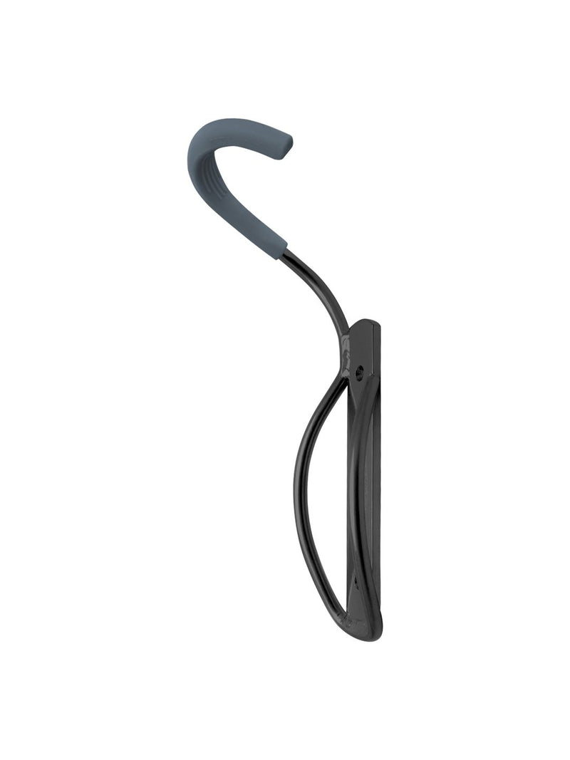 Load image into Gallery viewer, Delta Single Bike Wall Mount Rack with Tire Tray: Holds One Bike Black