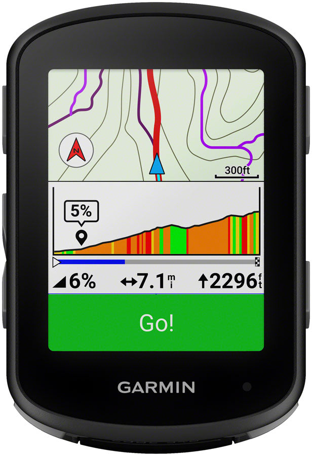 Load image into Gallery viewer, Garmin Edge 540 Computer Bundle Speed Cadence HR Black