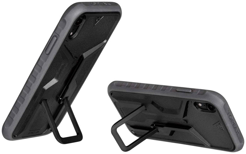 Load image into Gallery viewer, Topeak Ridecase with Mount - Fits iPhone XR Black/Gray