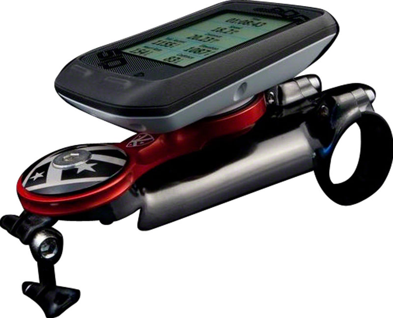 Load image into Gallery viewer, K-EDGE Fixed Stem Mount for Garmin Quarter Turn Type Computers Black