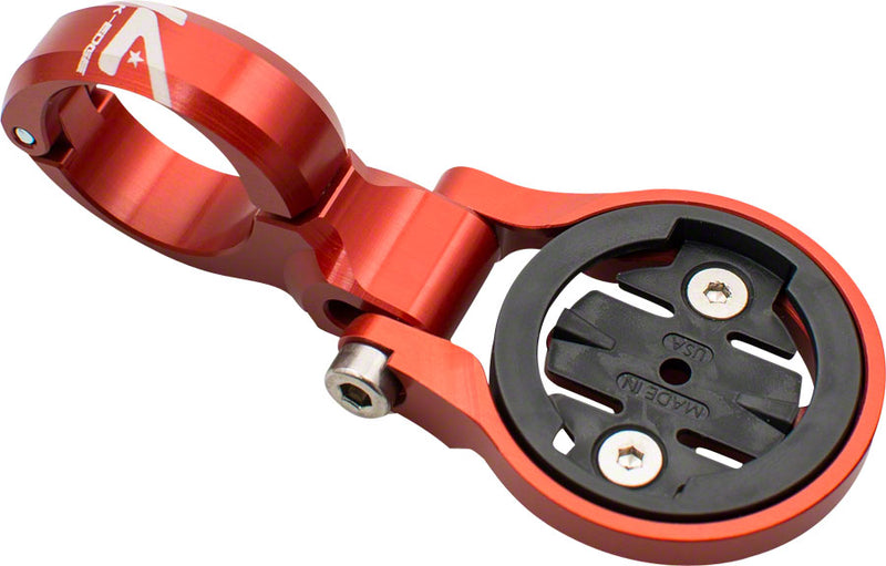 Load image into Gallery viewer, K-EDGE Garmin Sport TT/Aero Handlebar Mount: 22.2mm Red