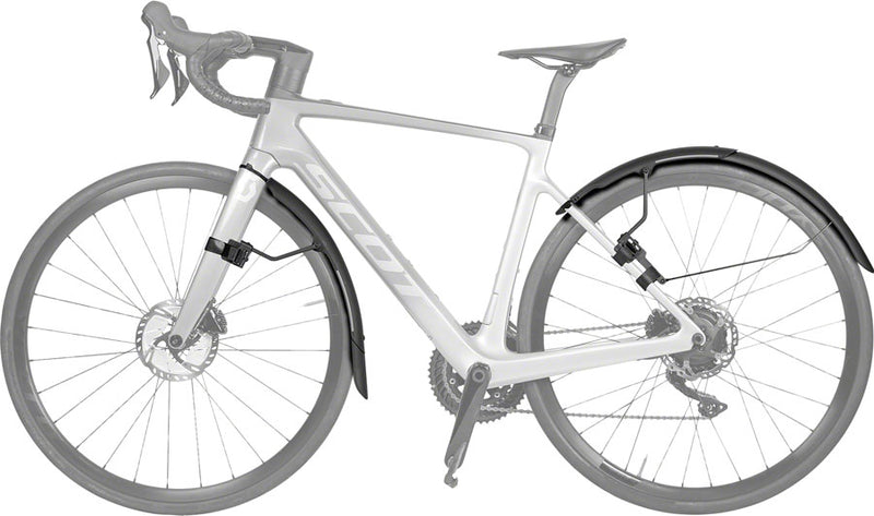 Load image into Gallery viewer, Topeak Tetrafender R1 / R2 Fender Set - Fits Up To 650/700 x 32 Road Tire BLK