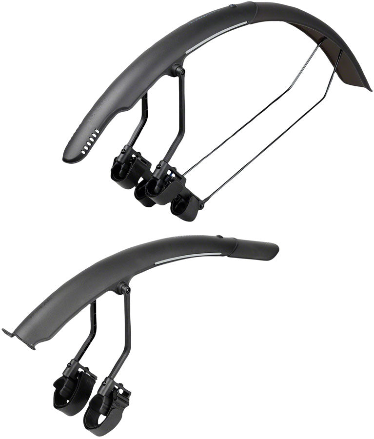 Load image into Gallery viewer, Topeak Tetrafender R1 / R2 Fender Set - Fits Up To 650/700 x 32 Road Tire BLK
