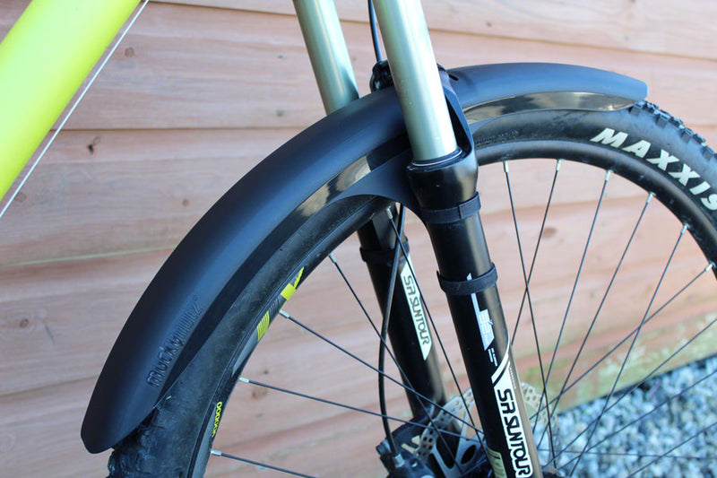 Load image into Gallery viewer, Mucky Nutz Mug Guard Fender: Long Black
