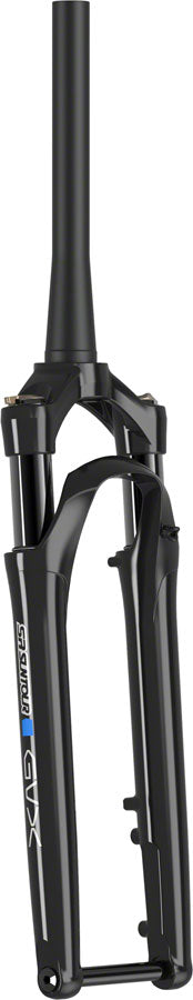 Load image into Gallery viewer, SR Suntour GVX LO R Suspension Fork - 700c 50mm Tapered 12 x 100mm Disc BLK