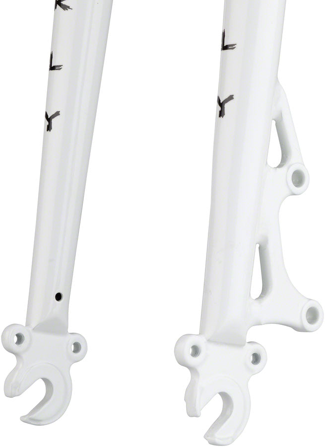 Load image into Gallery viewer, Surly Preamble 650b Fork 9x100mm QR 1-1/8" Straight Steerer Steel Thorfrost White