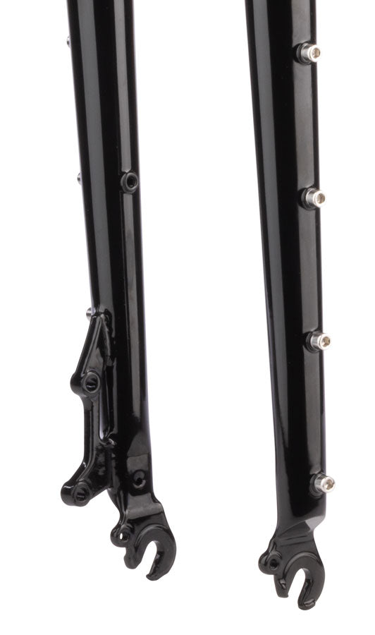 Load image into Gallery viewer, Surly Cocktail Fork - 27.5" / 29" QRx100mm 1-1/8" Straight Steerer 445mm Axle To Crown Steel BLK