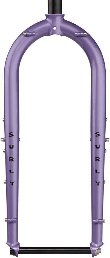 Load image into Gallery viewer, Surly Ice Cream Truck Fork - 26" 15x150mm Thru-Axle 1-1/8" Straight Steerer Steel Taro Milk Tea
