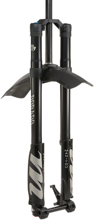 Load image into Gallery viewer, Manitou Dorado Expert Suspension Fork - 29" 203 mm 20 x 110 mm 57 mm Offset Straight Steerer BLK Gen 2