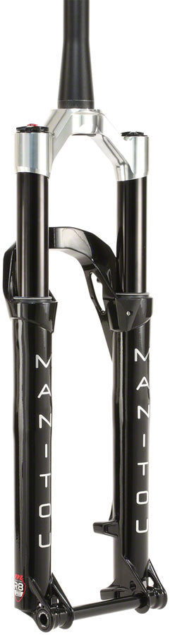 Load image into Gallery viewer, Manitou R8 Pro Suspension Fork - 29" 120 mm 15 x 110 mm 44mm Offset Crown Lockout BLK/Silver
