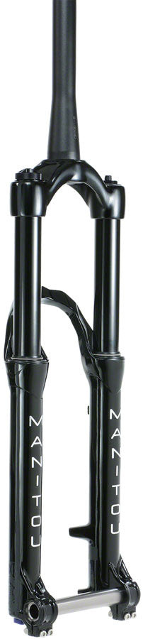 Load image into Gallery viewer, Manitou Circus Expert Suspension Fork - 26" 100 mm 20 x 110 mm 41 mm Offset Gloss BLK