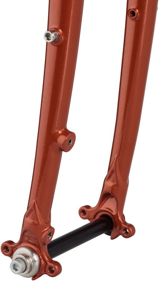 Load image into Gallery viewer, Surly Straggler Thru-Axle Fork - 700c 410mm 1-1/8" Straight Steerer Steel Shaggy Carpet