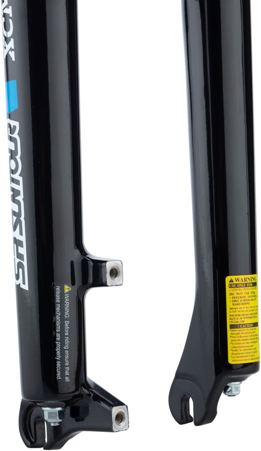 Load image into Gallery viewer, SR Suntour XCM Suspension Fork - 26" 1" Threadless Steerer 100mm Rim Disc BLK