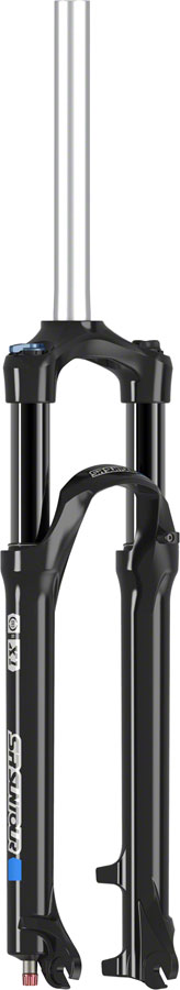 Load image into Gallery viewer, SR Suntour X1 Suspension Fork - 27.5" 100mm 1-1/8" Steerer Tube 100mm Travel Disc BLK