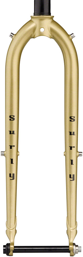 Load image into Gallery viewer, Surly Midnight Special Fork - 650b/700c 12x100mm Thru-Axle 1-1/8" Straight Steerer Steel 50mm Offset Fool's Gold