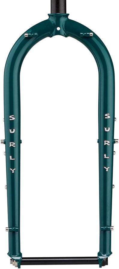Load image into Gallery viewer, Surly Wednesday Fork - 26" 15x150mm Thru-Axle 1-1/8" Straight Steerer Steel OG Algae