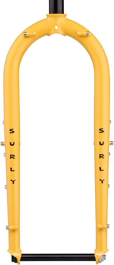Load image into Gallery viewer, Surly Ice Cream Truck Fork - 26" 15x150mm Thru-Axle 1-1/8" Straight Steerer Steel Warm Cheese