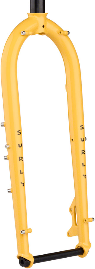 Load image into Gallery viewer, Surly Ice Cream Truck Fork - 26" 15x150mm Thru-Axle 1-1/8" Straight Steerer Steel Warm Cheese