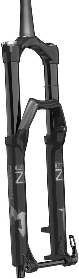 Load image into Gallery viewer, Marzocchi Bomber Z1 Suspension Fork - 27.5" 180 mm QR15 x 110 mm 44 mm Offset Shiny BLK Grip Sweep-Adj