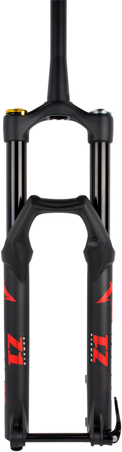 Load image into Gallery viewer, Marzocchi Bomber Z1 Suspension Fork - 27.5" 170 mm 15 x110 mm 44 mm Offset Matte BLK GRIP Sweep Adjust