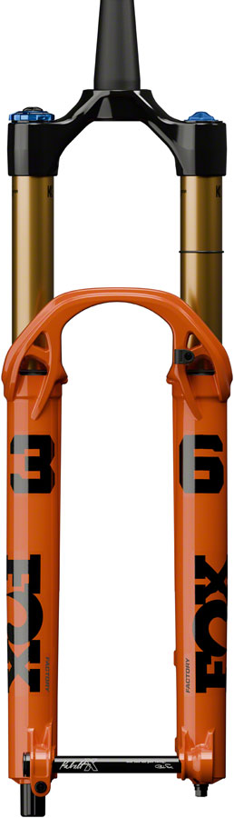 Load image into Gallery viewer, FOX 36 Factory Suspension Fork - 29" 160 mm 15 x 110 mm Kabolt-X 44mm Offset GRIP X Damper 58HT Shiny Orange