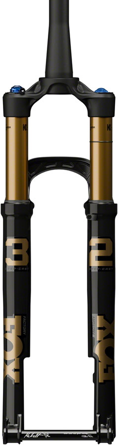 Load image into Gallery viewer, FOX 32 Step-Cast Factory Suspension Fork - 29" 100 mm 15x110 mm Kabolt SL 44mm Offset GRIP SL Damper Psh-Lk. Ano Crown Shiny BLK