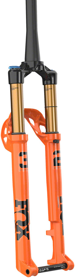 Load image into Gallery viewer, FOX 32 Step-Cast Factory Suspension Fork - 29" 100 mm 15 x 110 mm Kabolt SL 44mm Offset GRIP SL Damper 3-Position Shiny Orange