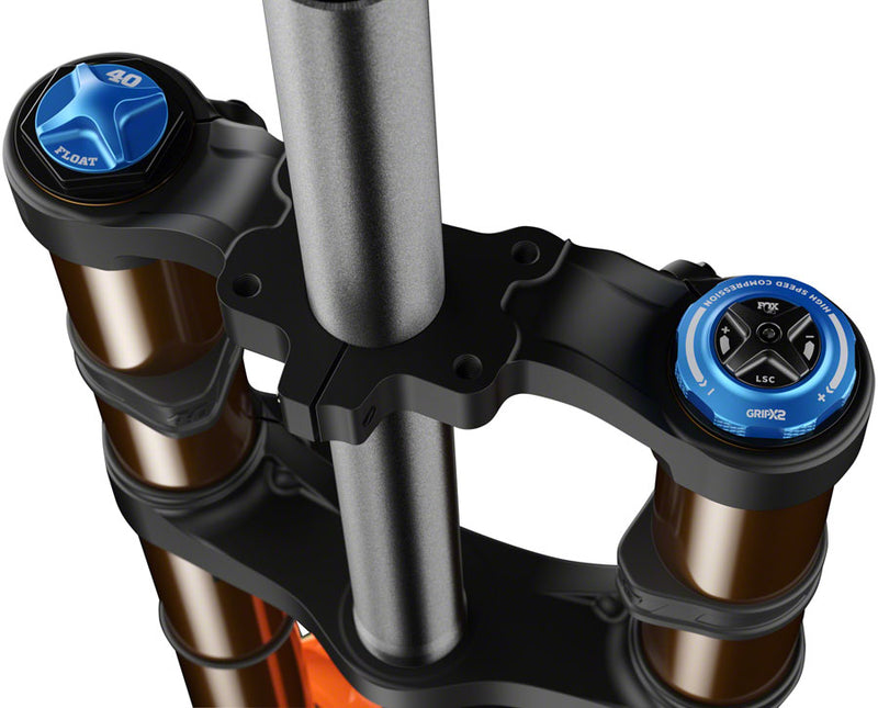 Load image into Gallery viewer, FOX 40 Factory Suspension Fork - 29" 203 mm 20TA x 110 mm 52mm Offset GRIP X2 Damper Shiny Orange