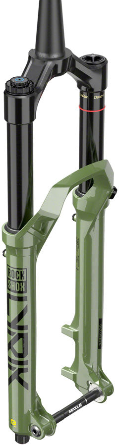 Load image into Gallery viewer, RockShox Lyrik Ultimate Charger 3 RC2 Suspension Fork - 27.5" 150 mm 15 x 110 mm 37 mm Offset Green D1