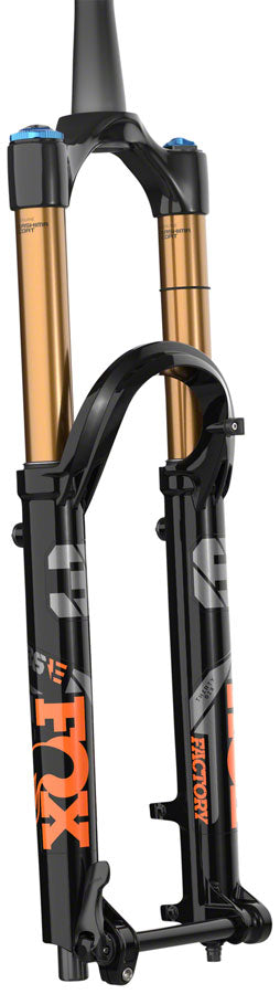 Load image into Gallery viewer, FOX 36 E-Optimized Factory Suspension Fork - 27.5" 160 mm 15QR x 110 mm 44 mm Offset Shiny BLK Grip 2