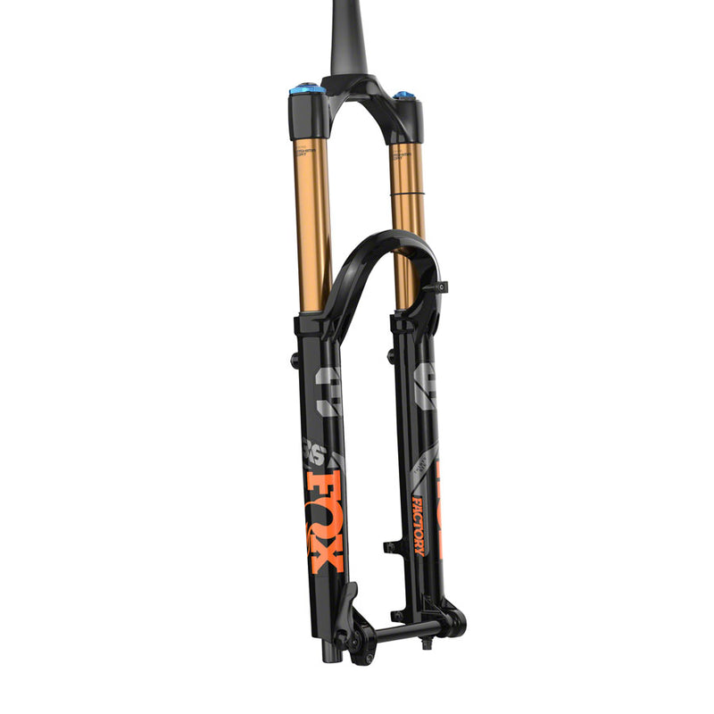 Load image into Gallery viewer, FOX 36 Factory Suspension Fork - 27.5" 160 mm 15QR x 110 mm 37 mm Offset Shiny BLK Grip 2