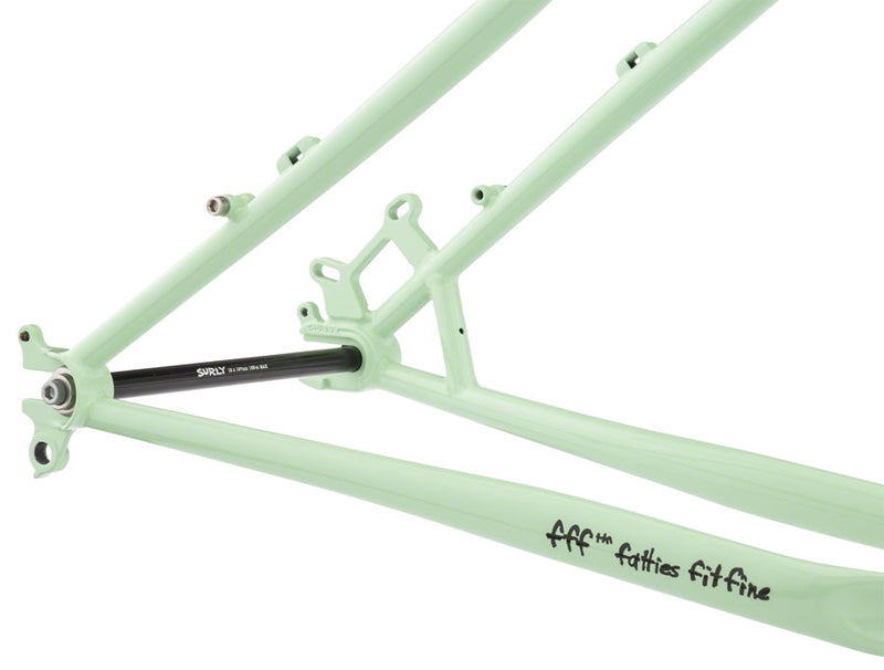 Load image into Gallery viewer, FM0238 Surly Ice Cream Truck Fat Bike Frameset - 26" Steel Buttermint Green Small
