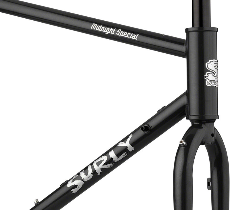 Load image into Gallery viewer, Surly Midnight Special Frameset - 650b/700c Steel Hi-Viz Black 64cm