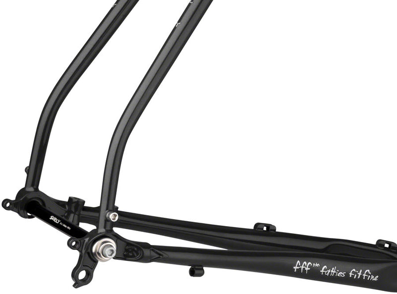 Load image into Gallery viewer, Surly Midnight Special Frameset - 650b/700c Steel Hi-Viz Black 40cm