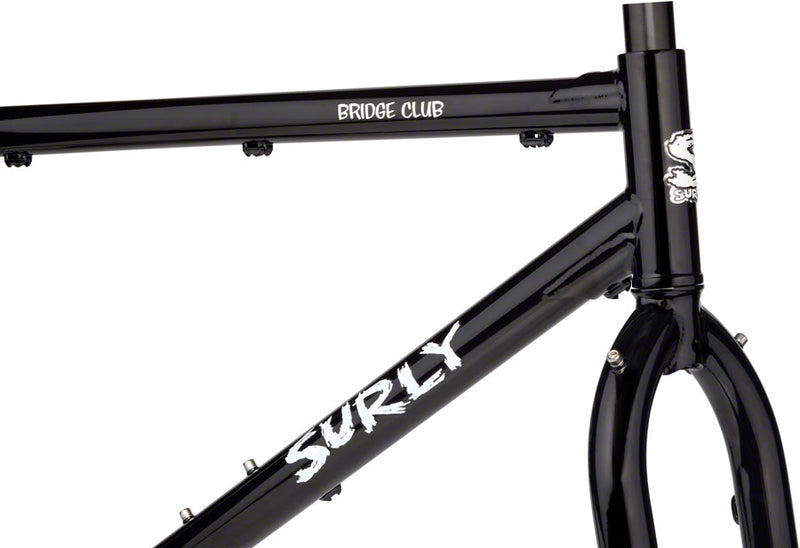 Load image into Gallery viewer, Surly Bridge Club Frameset - 27.5" Steel Trevor's Closet Black Medium