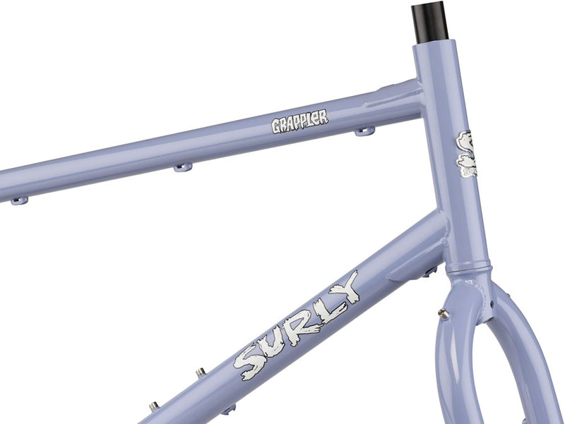 Load image into Gallery viewer, Surly Grappler Frameset - 27.5" Steel Purple Dust Bunny Medium