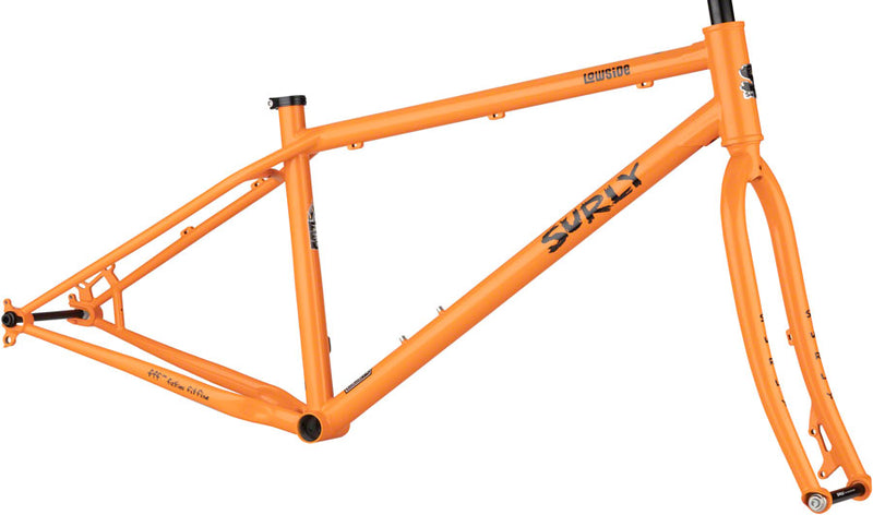 Load image into Gallery viewer, Surly Lowside Frameset - 27.5" Steel Dream Tangerine Medium