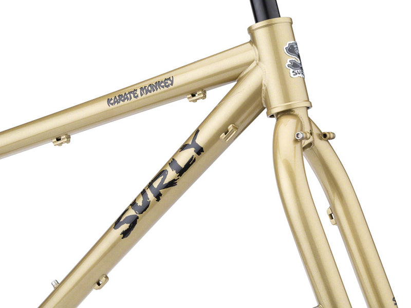 Load image into Gallery viewer, Surly Karate Monkey Frameset - 27.5" Steel Fool's Gold X-Large