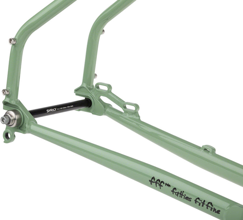 Load image into Gallery viewer, Surly Grappler Frameset - 27.5 Steel Sage Green Medium