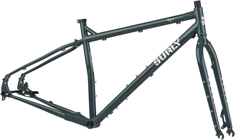Load image into Gallery viewer, Surly Ogre Frameset - 29" Steel Orlok's Shadow Small