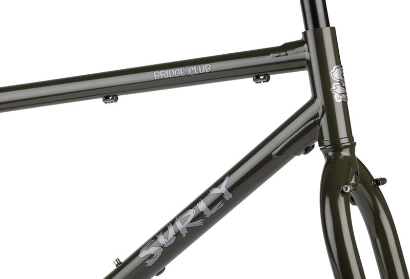 Load image into Gallery viewer, Surly Bridge Club Frameset - 27.5"/700c Steel Majestic Moss Large