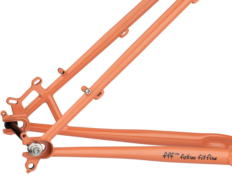 Load image into Gallery viewer, Surly Karate Monkey Frameset - 27.5" Steel Peach Salmon Sundae Medium