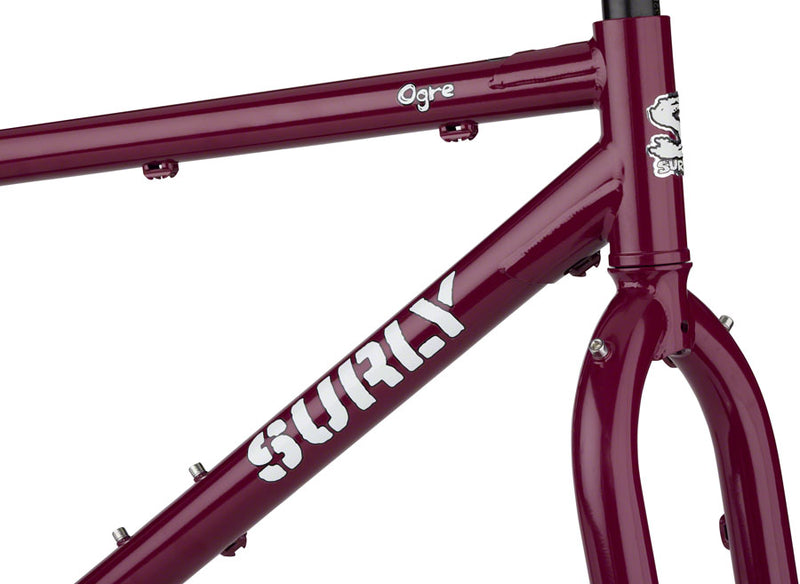 Load image into Gallery viewer, Surly Ogre Frameset - 29" Steel Fermented Plum X-Large