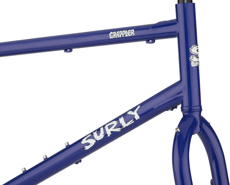 Load image into Gallery viewer, Surly Grappler Frameset - 27.5 Steel Subterranean Homesick Blue Large