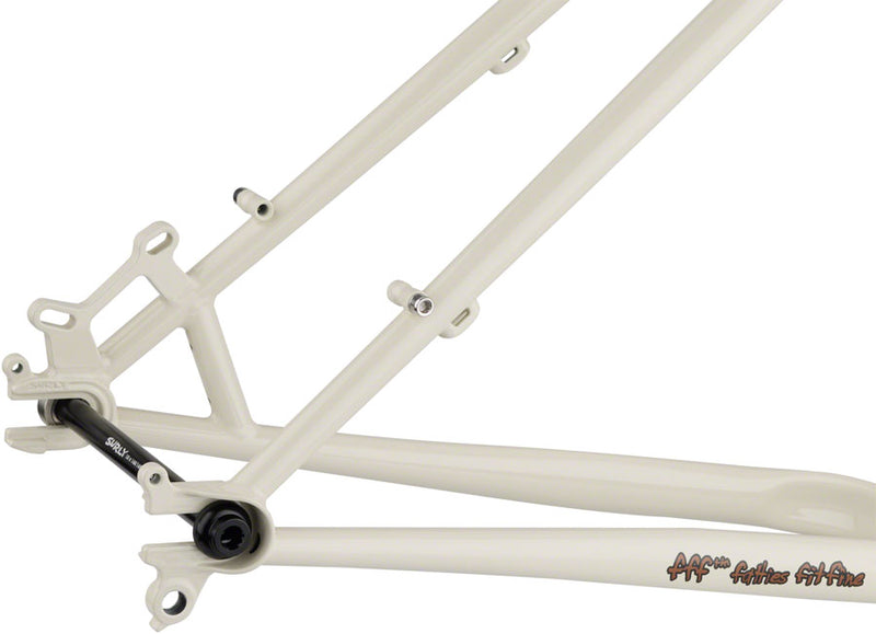 Load image into Gallery viewer, Surly Karate Monkey Frameset - 27.5" Steel Snow Mold White X-Large