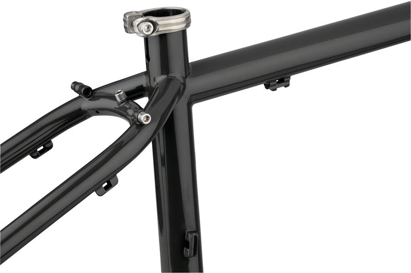 Load image into Gallery viewer, Surly Karate Monkey Frameset - 27.5" Steel Hi-Viz Black Small