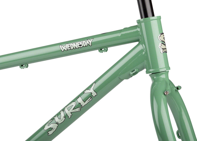Load image into Gallery viewer, Surly Wednesday Fat Bike Frameset - 26" Steel Shangri-La Green Medium