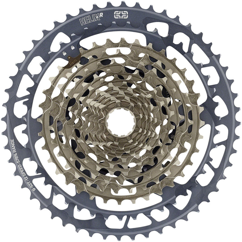 Load image into Gallery viewer, E*thirteen Helix Race 12sp Cassette 9-52t - Gray