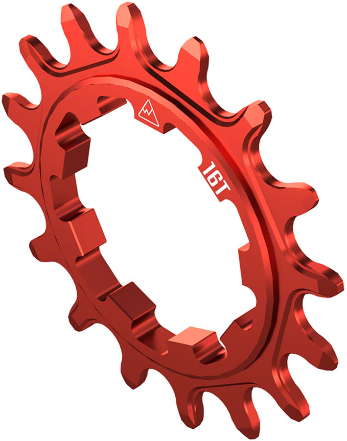Load image into Gallery viewer, Wheels Manufacturing SOLO-SPEED Cog - 16t Fits SOLO-SPLINE SOLO-XD kits Red