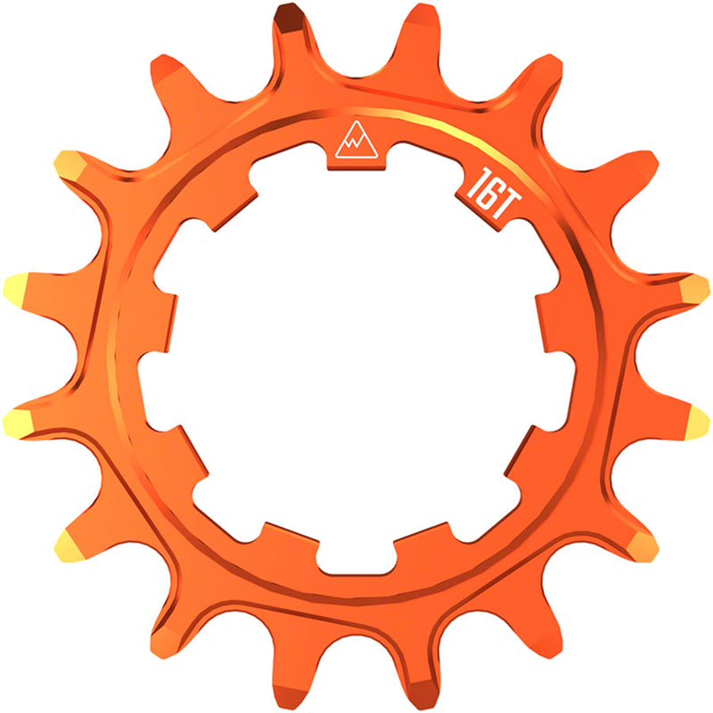 Load image into Gallery viewer, Wheels Manufacturing SOLO-SPEED Cog - 16t Fits SOLO-SPLINE SOLO-XD kits Orange